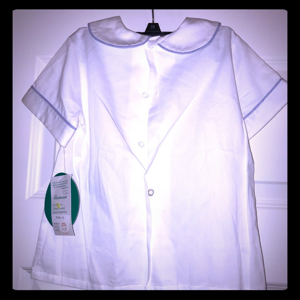 NWT Glorimont Reversible French Laced Top Size 4T